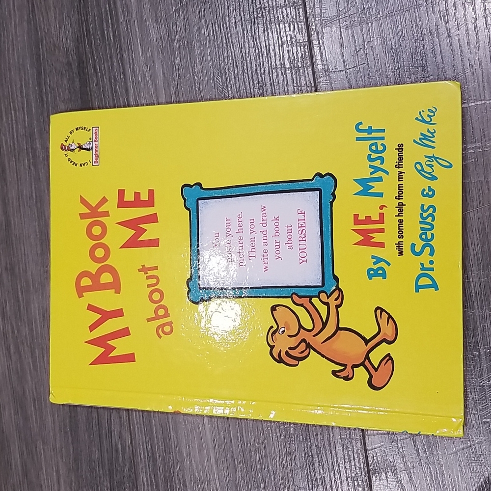 Dr Seuss & Roy McKie My Book about Me Hardcover nice condition